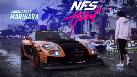 NEED FOR SPEED HEAT 5 AS PRIMEIRAS CORRIDAS O MAZDA RX7 PS4