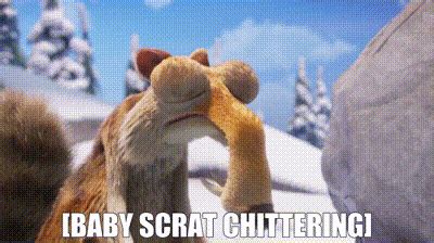 Yarn Baby Scrat Chittering Ice Age Scrat Tales S E X