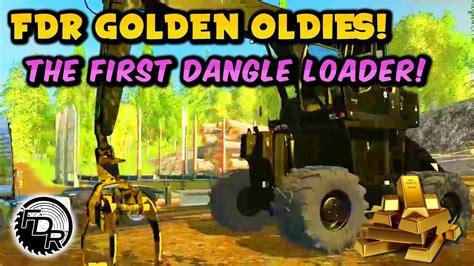 The First Dangle Loader Farming Simulator FDR Logging YouTube