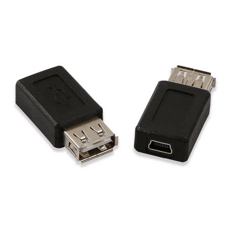 Pcs Lot Usb A Female To Usb B Mini Pin Fema Grandado