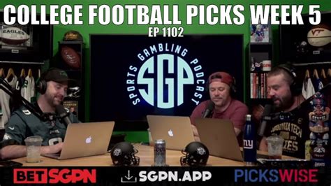 College Football Predictions Week 5 Sgp College Football Picks