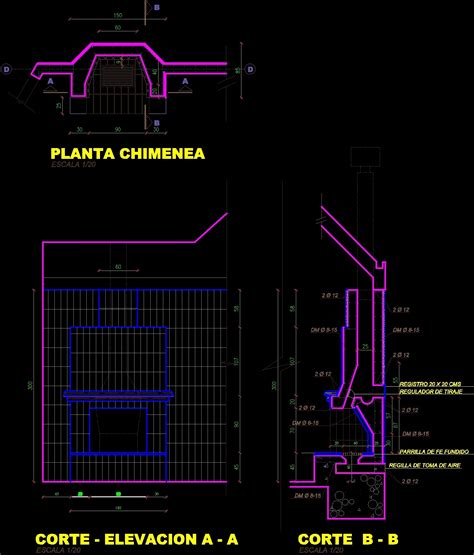 Fireplace Project Dwg Full Project For Autocad • Designs Cad