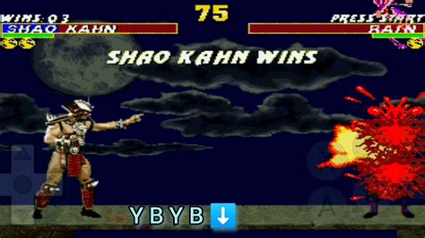 Motaro Umk3 Shao Kahn Umk3 Move Cheats For Ultimate Mortal Kombat Trilogy Android Sega