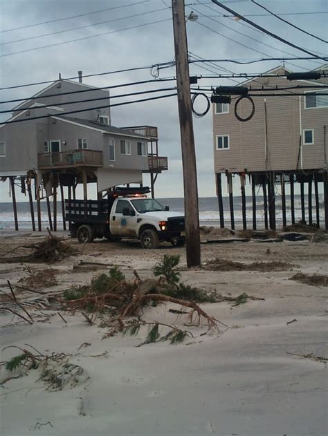 Damage From Sandy Converting Some On Long Beach Island Who Refused To