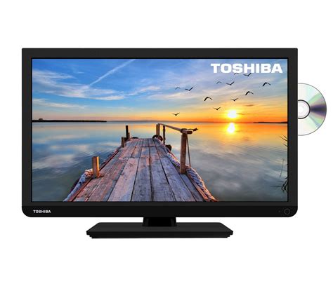 Toshiba 24D1433DB 24 Inch HD Ready LED DVD TV Combi Built In Freeview