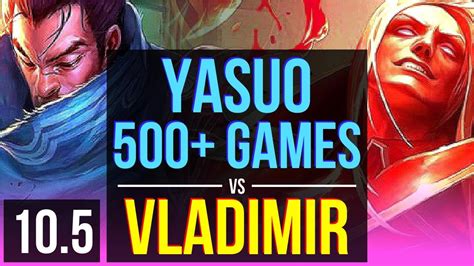 Yasuo Vs Vladimir Mid 4 Early Solo Kills 1 1m Mastery Points Kda