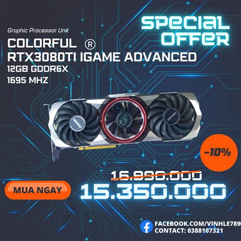 Vga Card M N H Nh Colorful Igame Rtx Ti Ultra W Oc Gb Ch Nh H Ng