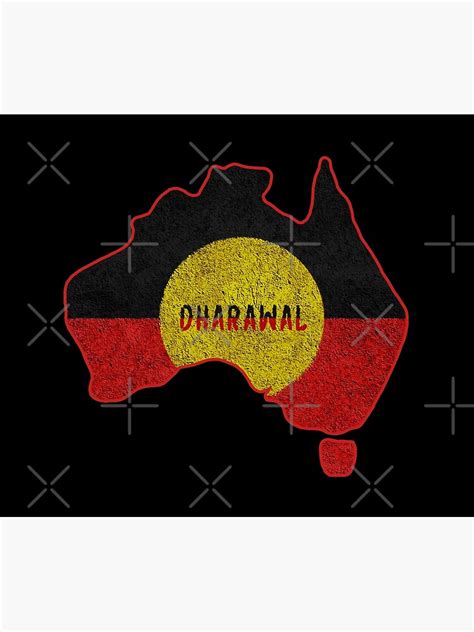 Aboriginal Map Dharawal Poster For Sale By Guessdesigns Redbubble