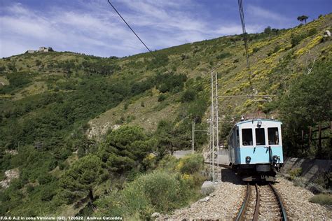 Forte Puin L Elettromotrice A Della Ferrovia Genova Case Flickr