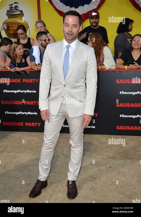 LOS ANGELES, CA. August 9, 2016: Actor Nick Kroll at the world premiere ...