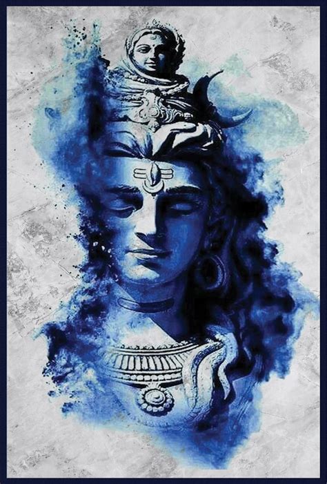 Modern Lord Shiva Paintings