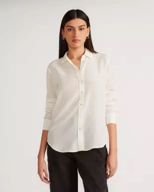 Everland The Clean Silk Relaxed Shirt