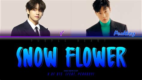 V BTS Snow Flower feat Peakboy Traducida al español YouTube