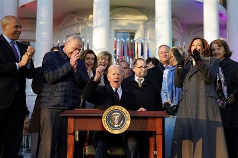 ‘historic Biden Signs Law Protecting Lgbtq Marriage Rights Lgbtq