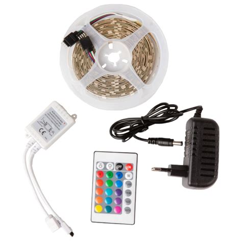 Taśma LED RGB 5m pilot zasilacz IP20 EC79406 ECOLIGHT Produkty