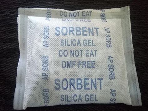 White Silica Gel Desiccant Pouch Gm Grade Bio Tech Grade At Rs