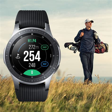 Samsung Galaxy Watch Golf Edition 46mm Silver Black Golf Swing