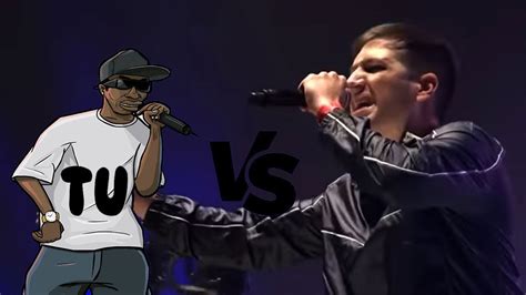 Tu Vs Chuty Ryzer Rap Youtube