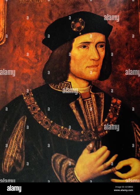 Retrato de richard iii 1452 1485 fotografías e imágenes de alta