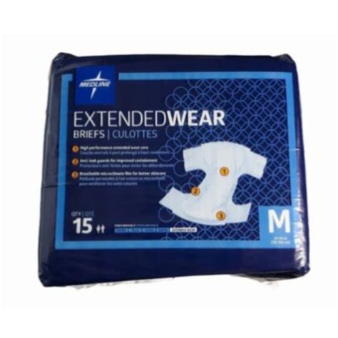 Medline Other Medline Extended Wear Overnight Adult Briefs With