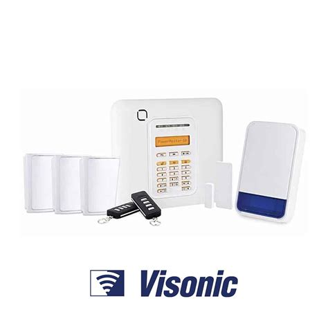 Visonic Kit GTX With 3 PIR And Bell Wireless Alarm System