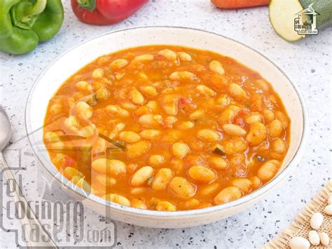 Alubias Con Verduras El Cocinero Casero De Cuchara