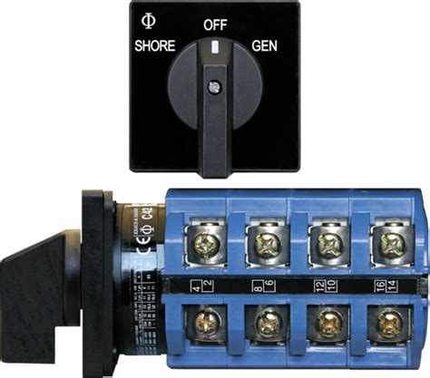 Blue Sea Ac Source Selection Rotary Switches Iboats