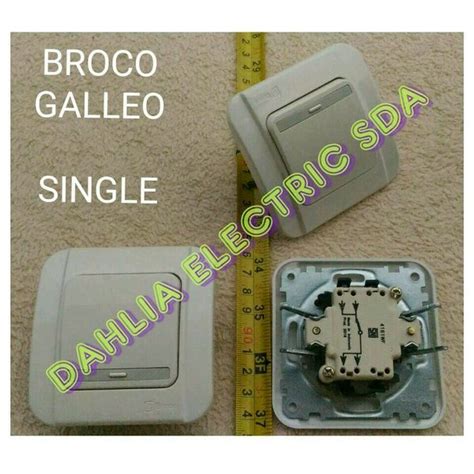 Jual Saklar Tembok Broco Galleo Single G Di Lapak Susy Aprilyantie