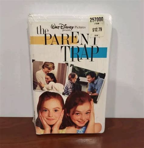 THE PARENT TRAP Walt Disney New Sealed VHS Clamshell LINDSAY LOHAN PG