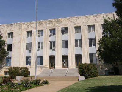 Jack County courthouse Jacksboro Texas.