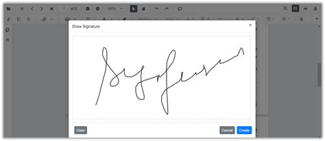 Handwritten Signature In Blazor SfPdfViewer Component Syncfusion 54912