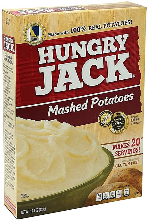 Hungry Jack Instant Mashed Potatoes 433 Gr —