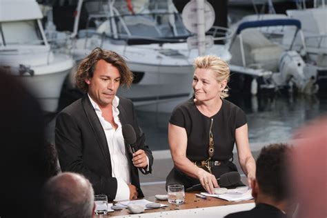 Photo Exclusif Bertrand Chameroy Anne Elisabeth Lemoine Plateau