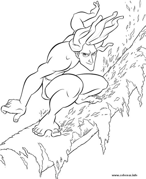 Dibujos Para Colorear De Tarzan Para Imprimir Coloring Pages Images