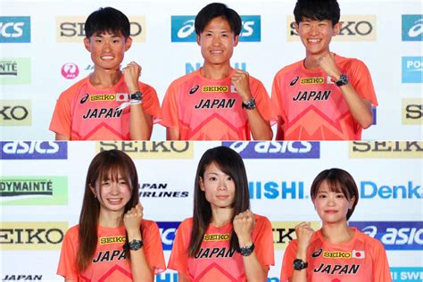 【ブダペスト世界陸上】男女マラソン事前会見コメント：其田・山下・西山、松田・加世田・佐藤がトレーニングの経過や本番に向けた戦略、抱負を語る