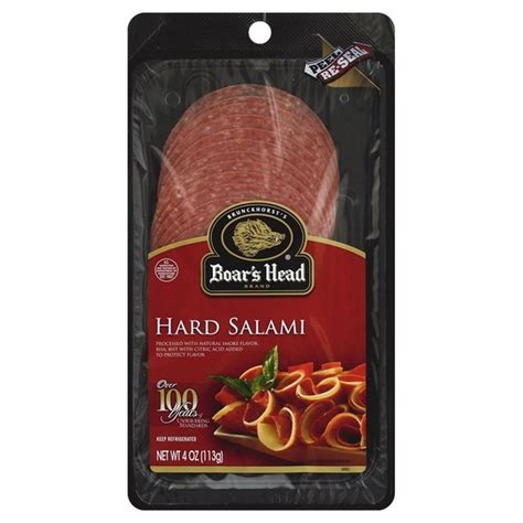 Boars Head Salami Hard 4 Oz From Publix Instacart