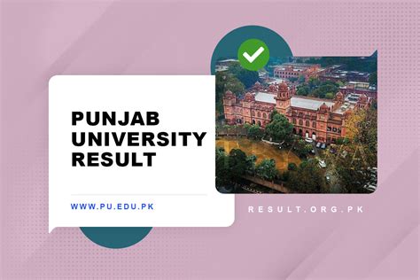 Punjab University Result Announced Date Pu Edu Pk