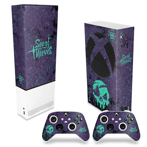 Kit Xbox Series S Capa Anti Poeira E Skin Sea Of Thieves Bundle Pop