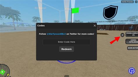 Roblox War Tycoon Codes July Gamer Tweak