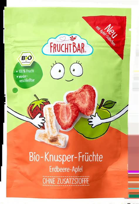 Fruchtbar Bio Knusper Fr Chte Erdbeere Apfel G Piccantino