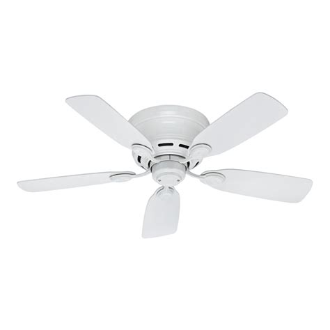 Best Buy: Hunter Low Profile 42" Ceiling Fan Light Wood 51059