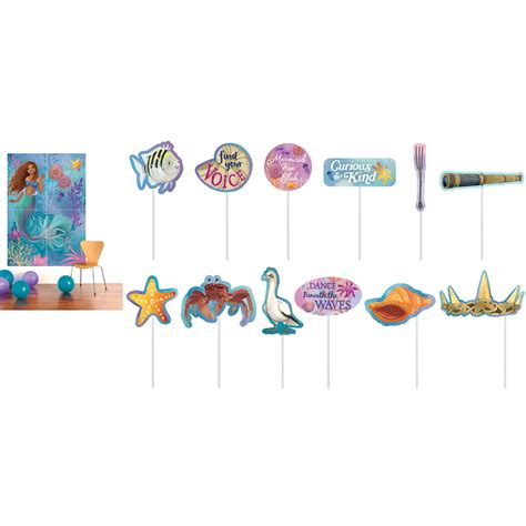 The Little Mermaid Scene Setter W/Props - Party Place Depot