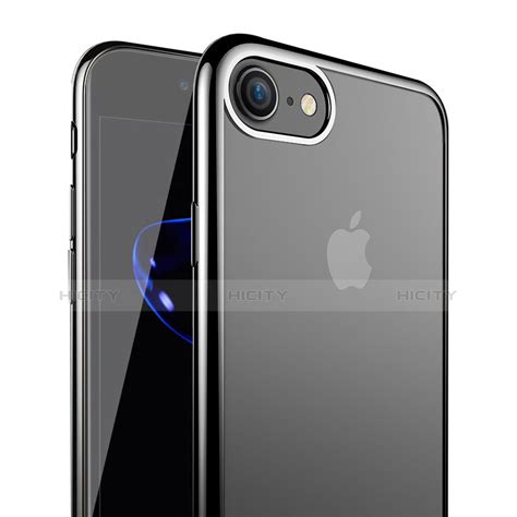 Coque Ultra Fine Tpu Souple Transparente T Pour Apple Iphone Noir