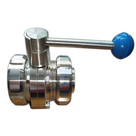 Stainless Steel Dairy Butterfly Valve At Rs In New Delhi Id