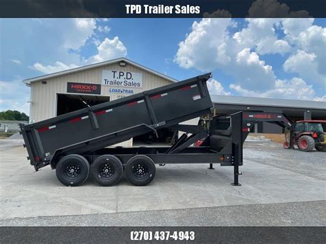 Maxxd X K Super Dump Trailer Living Quarter Trailers For