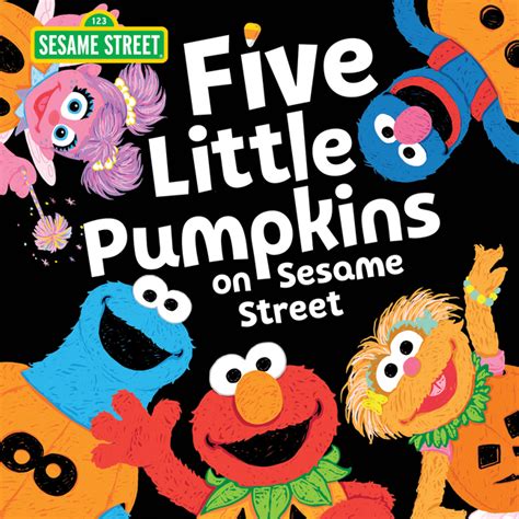 Five Little Pumpkins on Sesame Street Harcover Picture Book