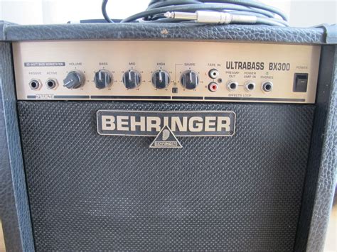 Ultrabass Bx300 Behringer Ultrabass Bx300 Audiofanzine