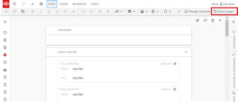 Compare versions with Document History - ISO helpdesk knowledge base