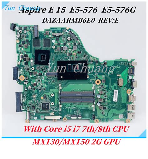 Dazaarmb E Mainboard For Acer Aspire E E G E Laptop