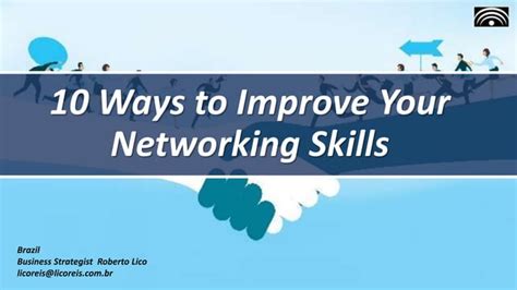 10 Ways To Improve Your Networking Skills Ppt